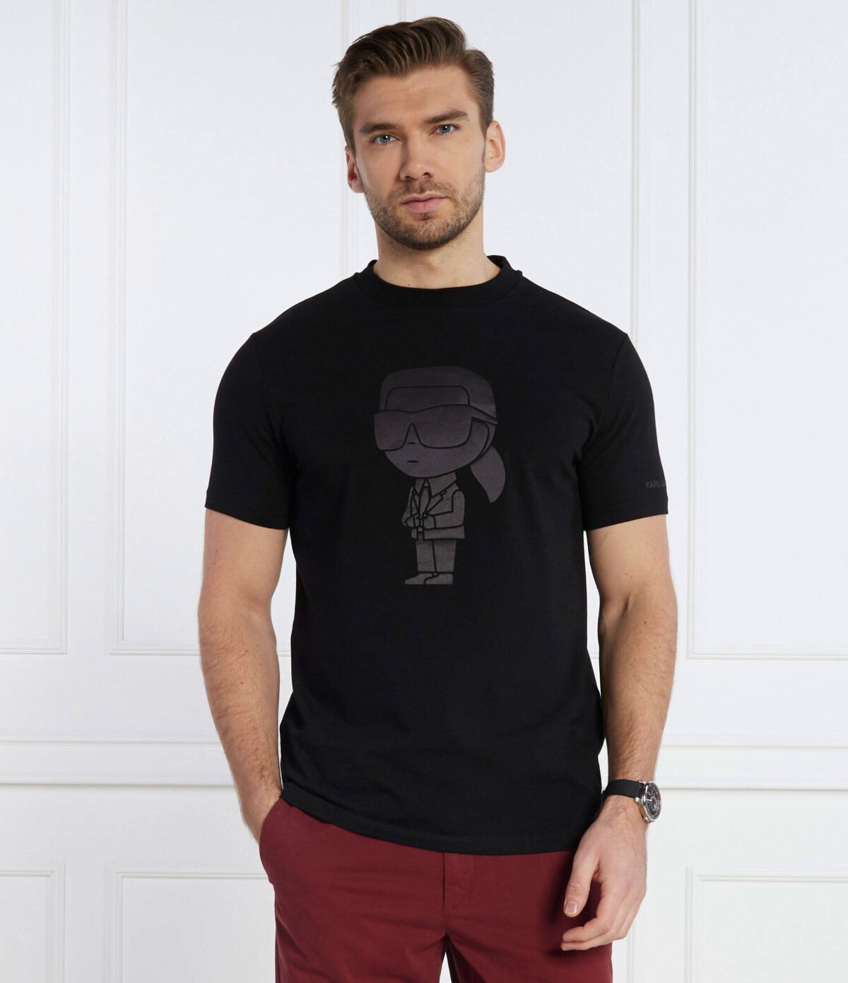 KARL LAGERFELD 755400 TSHIRT 990 – Image 3