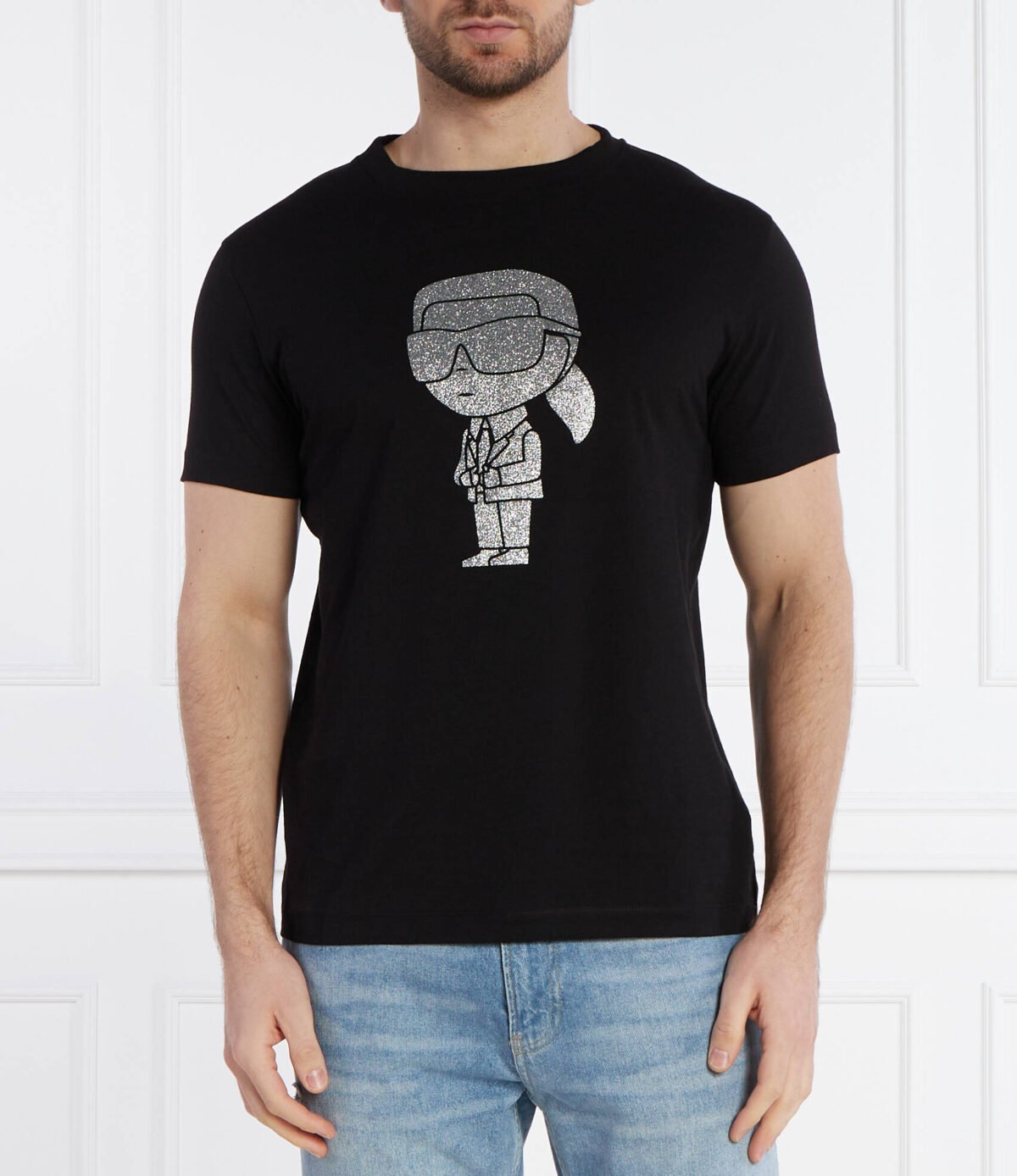 KARL LAGERFELD 755425 TSHIRT BLACK – Image 3