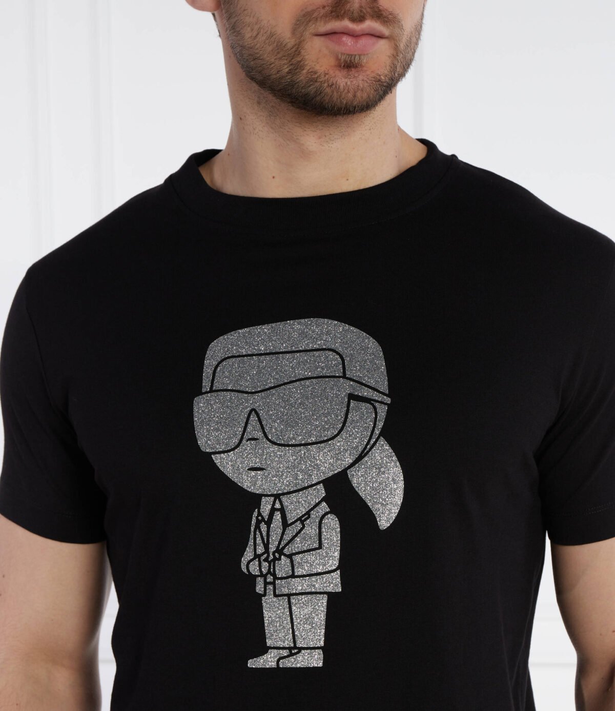 KARL LAGERFELD 755425 TSHIRT BLACK – Image 2