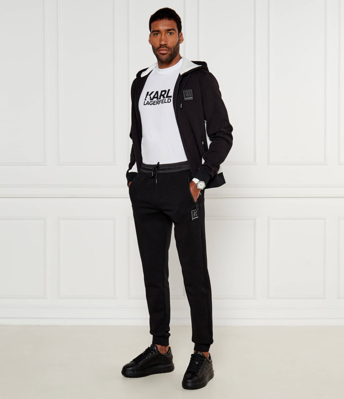 KARL LAGERFELD 705016 ENSEMBLE BLACK/WHITE – Image 3