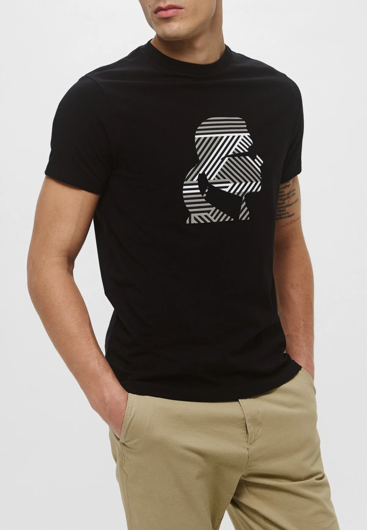 KARL LAGERFELD 755088 TSHIRT  990 – Image 4
